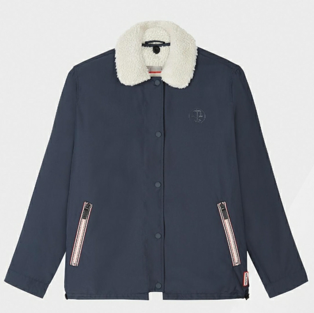 HUNTER Lightweight Shell Jacket with Detachable Fleece Liner